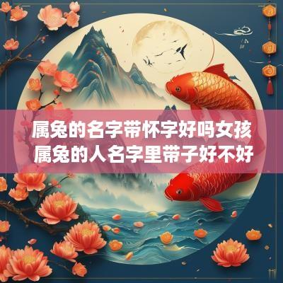 属兔的名字带怀字好吗女孩 属兔的人名字里带子好不好
