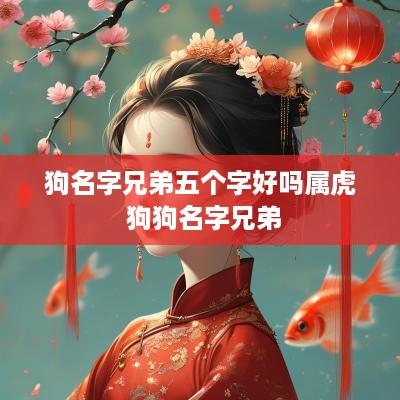 狗名字兄弟五个字好吗属虎 狗狗名字兄弟