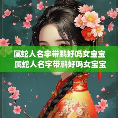 属蛇人名字带鹏好吗女宝宝 属蛇人名字带鹏好吗女宝宝取名