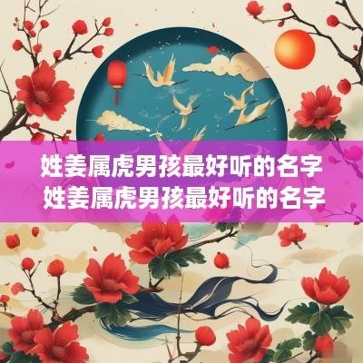姓姜属虎男孩最好听的名字 姓姜属虎男孩最好听的名字有哪些