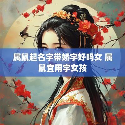属鼠起名字带娇字好吗女 属鼠宜用字女孩