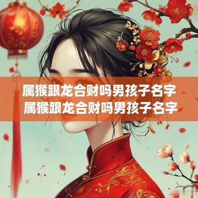 属猴跟龙合财吗男孩子名字 属猴跟龙合财吗男孩子名字叫什么
