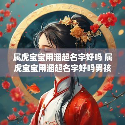 属虎宝宝用涵起名字好吗 属虎宝宝用涵起名字好吗男孩
