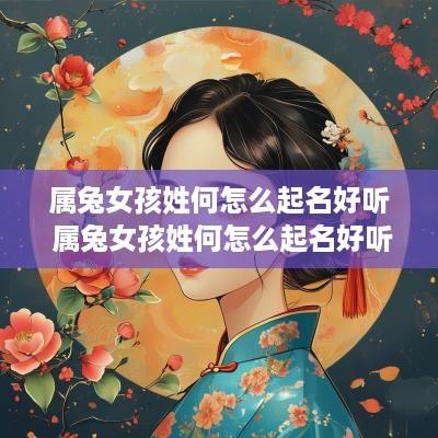 属兔女孩姓何怎么起名好听 属兔女孩姓何怎么起名好听点