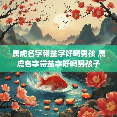 属虎名字带益字好吗男孩 属虎名字带益字好吗男孩子