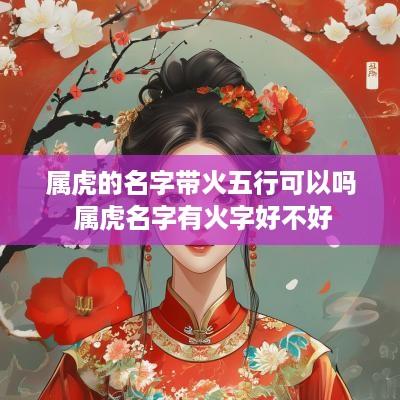 属虎的名字带火五行可以吗 属虎名字有火字好不好