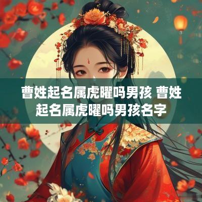 曹姓起名属虎曜吗男孩 曹姓起名属虎曜吗男孩名字