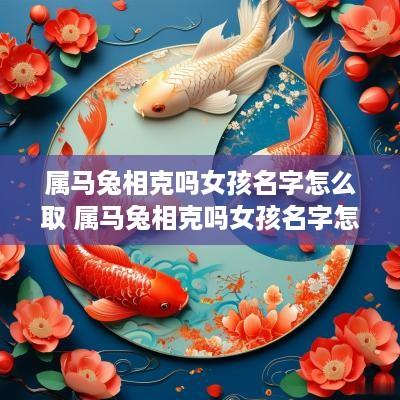 属马兔相克吗女孩名字怎么取 属马兔相克吗女孩名字怎么取好听