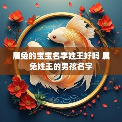 属兔的宝宝名字姓王好吗 属兔姓王的男孩名字