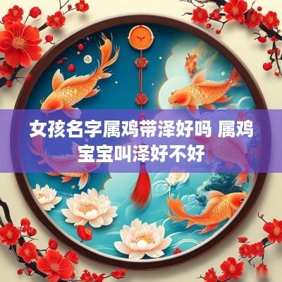 女孩名字属鸡带泽好吗 属鸡宝宝叫泽好不好