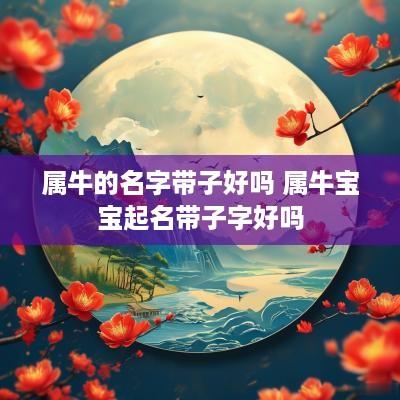 属牛的名字带子好吗 属牛宝宝起名带子字好吗