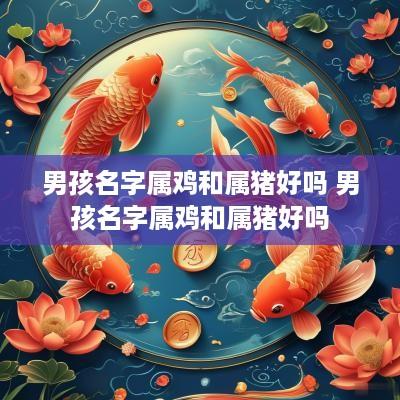 男孩名字属鸡和属猪好吗 男孩名字属鸡和属猪好吗