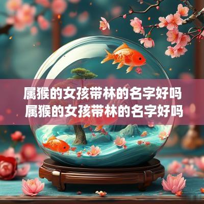 属猴的女孩带林的名字好吗 属猴的女孩带林的名字好吗