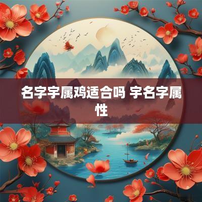 名字宇属鸡适合吗 宇名字属性