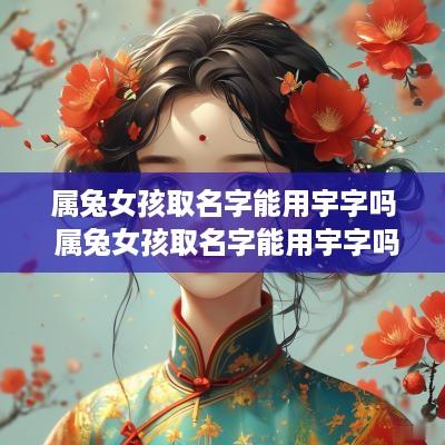 属兔女孩取名字能用宇字吗 属兔女孩取名字能用宇字吗好吗