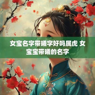 女宝名字带曦字好吗属虎 女宝宝带曦的名字
