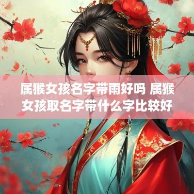 属猴女孩名字带雨好吗 属猴女孩取名字带什么字比较好