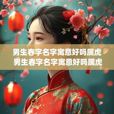 男生春字名字寓意好吗属虎 男生春字名字寓意好吗属虎的