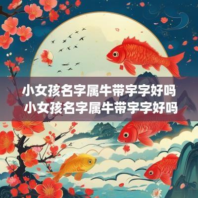 小女孩名字属牛带宇字好吗 小女孩名字属牛带宇字好吗怎么取名