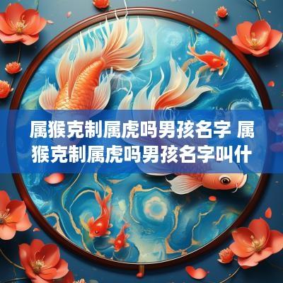 属猴克制属虎吗男孩名字 属猴克制属虎吗男孩名字叫什么