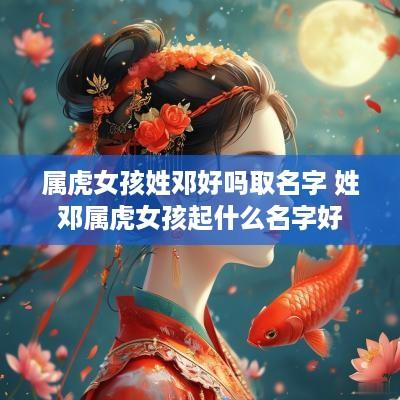属虎女孩姓邓好吗取名字 姓邓属虎女孩起什么名字好