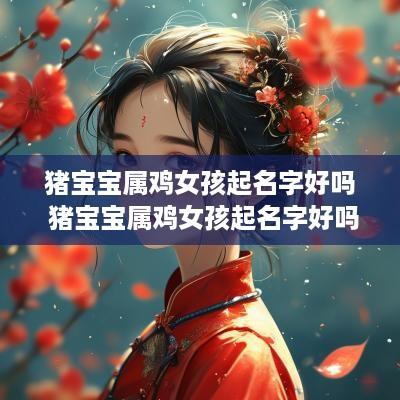 猪宝宝属鸡女孩起名字好吗 猪宝宝属鸡女孩起名字好吗怎么样