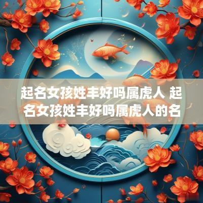 起名女孩姓丰好吗属虎人 起名女孩姓丰好吗属虎人的名字