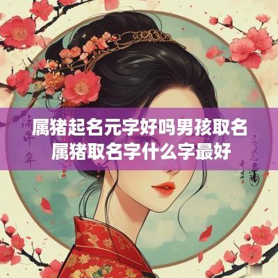 属猪起名元字好吗男孩取名 属猪取名字什么字最好