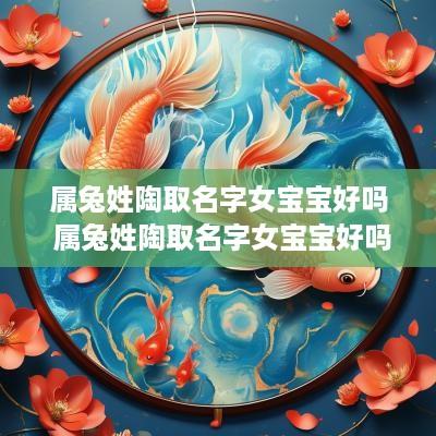 属兔姓陶取名字女宝宝好吗 属兔姓陶取名字女宝宝好吗怎么取
