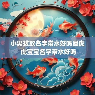 小男孩取名字带水好吗属虎 虎宝宝名字带水好吗