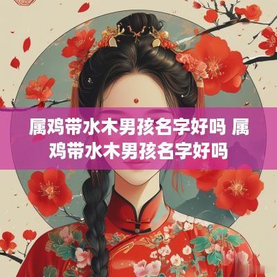 属鸡带水木男孩名字好吗 属鸡带水木男孩名字好吗