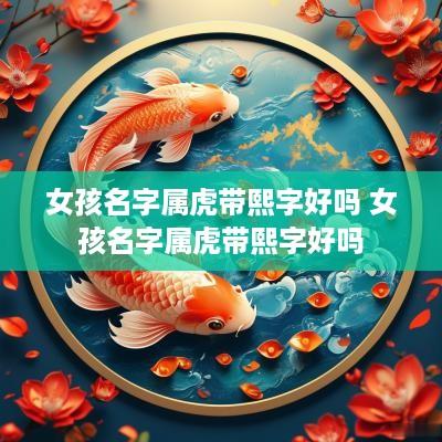 女孩名字属虎带熙字好吗 女孩名字属虎带熙字好吗