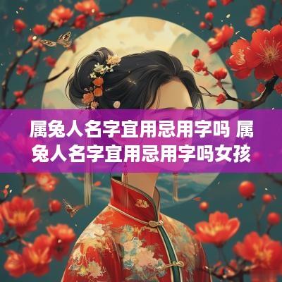 属兔人名字宜用忌用字吗 属兔人名字宜用忌用字吗女孩