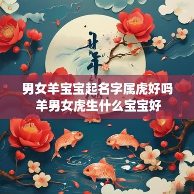 男女羊宝宝起名字属虎好吗 羊男女虎生什么宝宝好