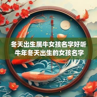 冬天出生属牛女孩名字好听 蛇年冬天出生的女孩名字