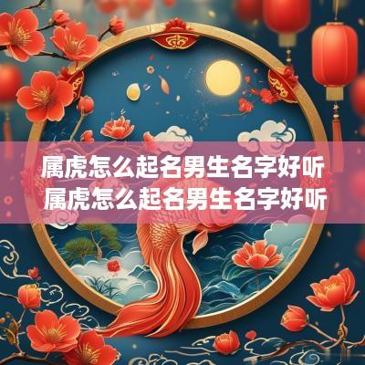 属虎怎么起名男生名字好听 属虎怎么起名男生名字好听点