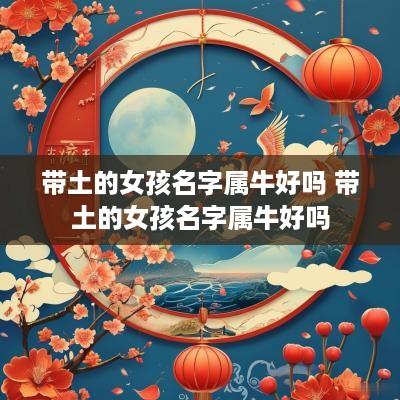 带土的女孩名字属牛好吗 带土的女孩名字属牛好吗
