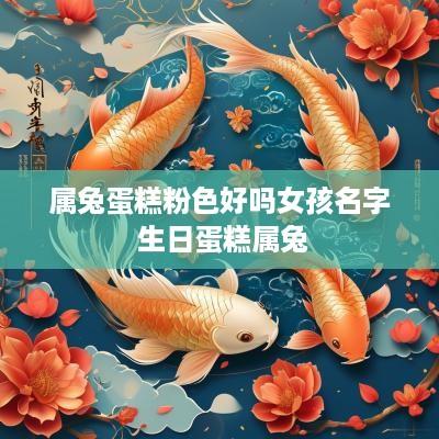 属兔蛋糕粉色好吗女孩名字 生日蛋糕属兔