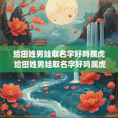 给田姓男娃取名字好吗属虎 给田姓男娃取名字好吗属虎的
