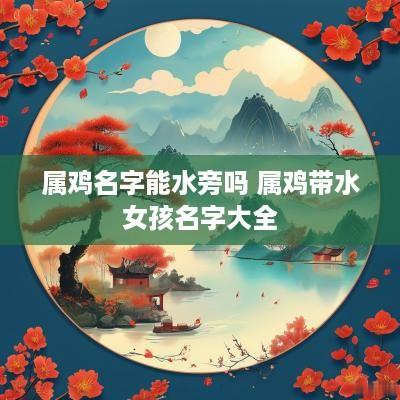 属鸡名字能水旁吗 属鸡带水女孩名字大全