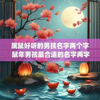 属鼠好听的男孩名字两个字 蛇年男孩最合适的名字两字