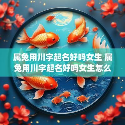 属兔用川字起名好吗女生 属兔用川字起名好吗女生怎么取