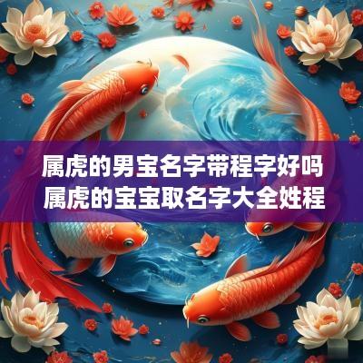 属虎的男宝名字带程字好吗 属虎的宝宝取名字大全姓程