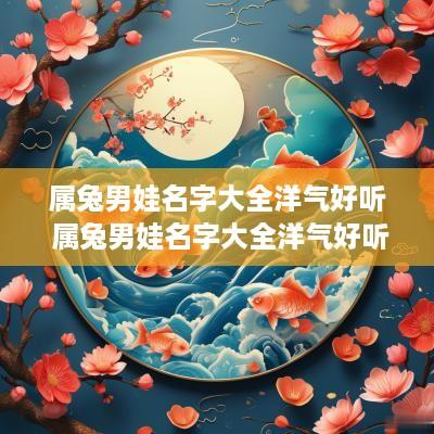 属兔男娃名字大全洋气好听 属兔男娃名字大全洋气好听两个字