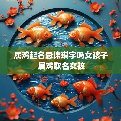 属鸡起名忌讳琪字吗女孩子 属鸡取名女孩
