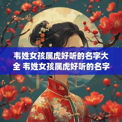 韦姓女孩属虎好听的名字大全 韦姓女孩属虎好听的名字大全四个字