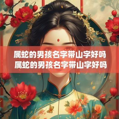 属蛇的男孩名字带山字好吗 属蛇的男孩名字带山字好吗