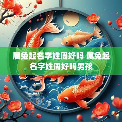属兔起名字姓周好吗 属兔起名字姓周好吗男孩