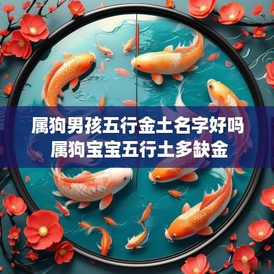属狗男孩五行金土名字好吗 属狗宝宝五行土多缺金