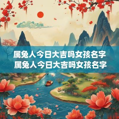 属兔人今日大吉吗女孩名字 属兔人今日大吉吗女孩名字叫什么
